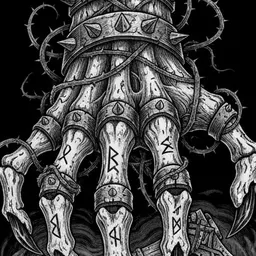 Clattering Hand — enemy artwork