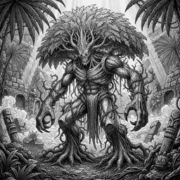 The Rootwalker — enemy artwork
