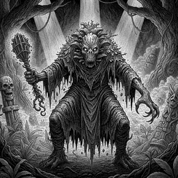 Spore Shaman — enemy artwork