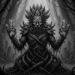 Idol of Vines — enemy artwork