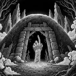 The Robbed Barrow — event artwork