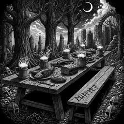The Grave-Feast — event artwork