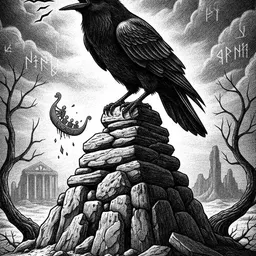The Raven's Omen — event artwork