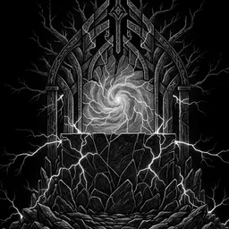 The Storm-Glass Altar — event artwork
