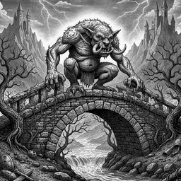 The Troll's Toll — event artwork